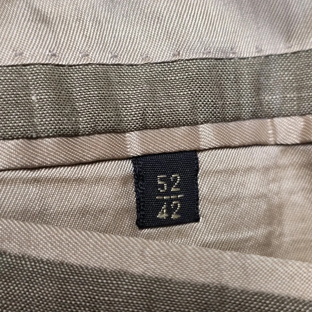 Massimo Dutti Loro Piana Sweet Irish Linen Wool Sport Coat Blazer 52EU 42R Italy